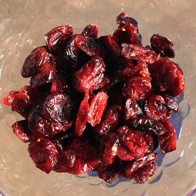 aszalt vörösáfonya